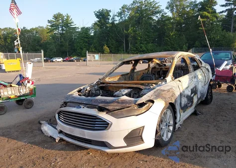 2019 Ford Fusion Hybrid Se из США, поврежденный, VIN 3FA6P0LU8KR156719
